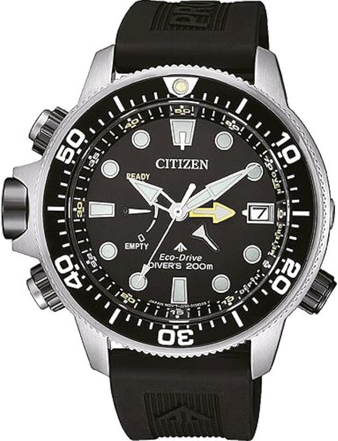 Citizen Promaster Aqualand BN2036-14E - Reloj de buceo profesional con sensor de profundidad y Eco-Drive