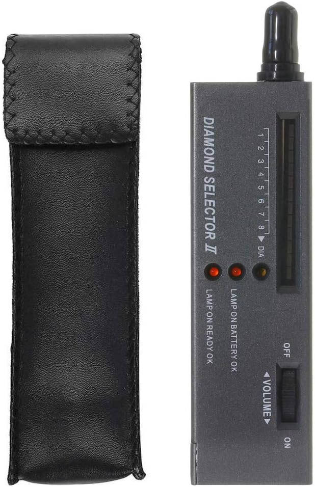 Gobesty Tester de Zafiro Profesional - Verificador de cristales de reloj