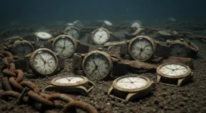 Lee más sobre el artículo El Archivo Perdido: Relojes de Naufragios, Guerras y Expediciones que Nunca Volvieron