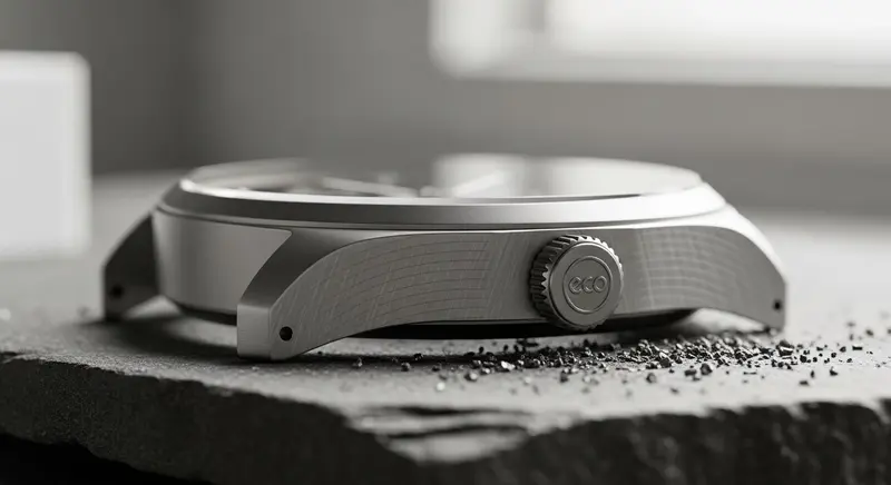 Reloj de lujo con materiales reciclados - Ejemplo de eco-lujo genuino