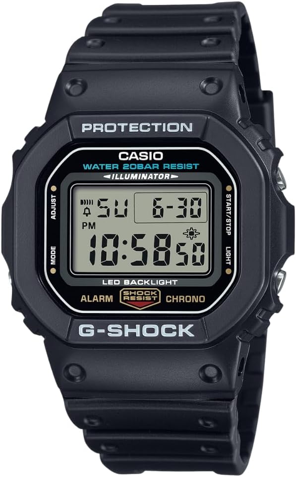 Casio G-Shock DW-5600E reloj digital resistente a golpes utilizado en Fukushima por equipos de emergencia nuclear