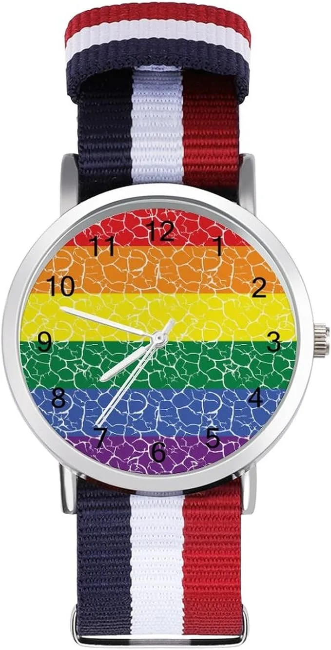 Pride LGBT - Reloj Deportivo con Correa de Nailon