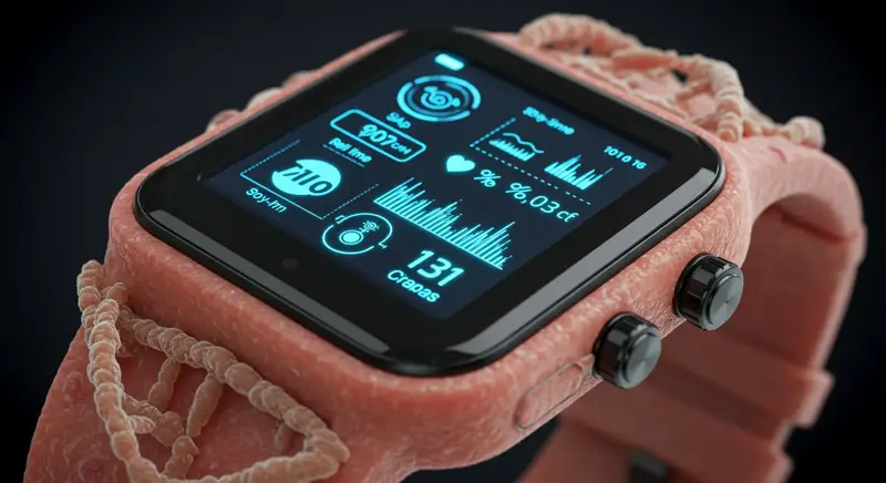 Smartwatch y análisis de reloj interior ADN