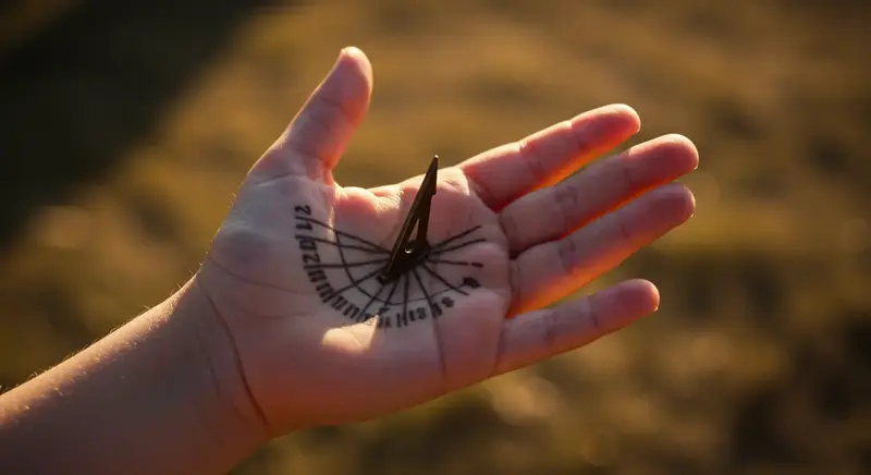 Estructura del reloj de sol Sarosh en Kashmir