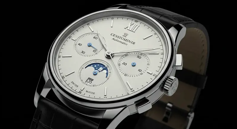 Imagen de un reloj suizo genérico, representando a la competencia 'entry-level'.