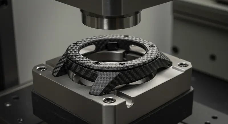 Proceso técnico de fabricación de caja de reloj con carbono forjado