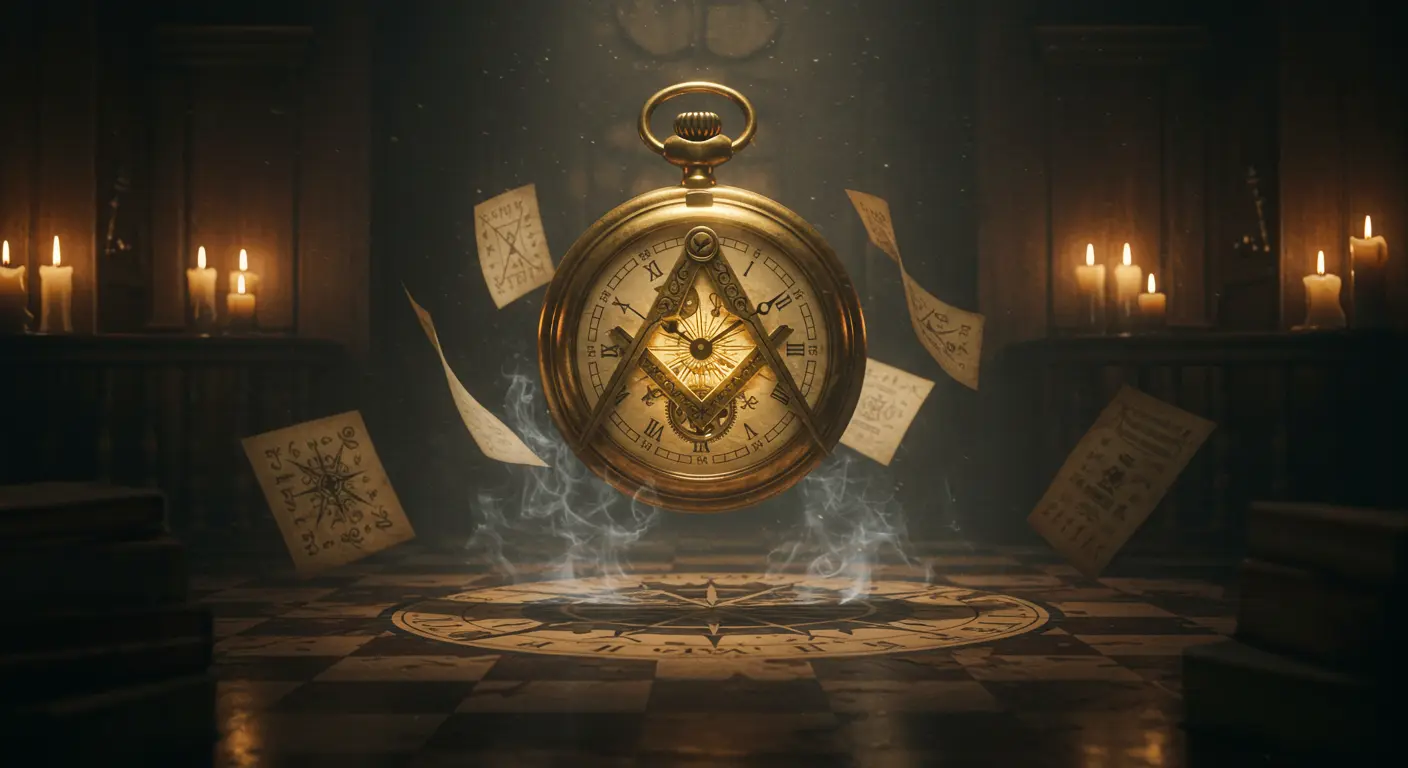 Lee más sobre el artículo Relojes Masónicos: Historia, Símbolos y Secretos del Tiempo Oculto