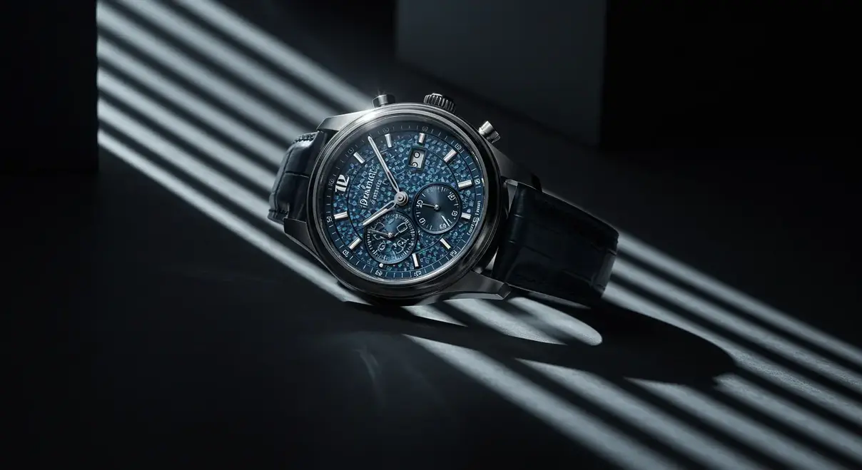 El reloj Bianchet UltraFino Sapphire en la muñeca del autor, Tony Mascaró.