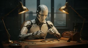 Lee más sobre el artículo La Simbiosis de Máquina y Maestro: El Futuro de la Relojería Artesanal en la Era de la Inteligencia Artificial