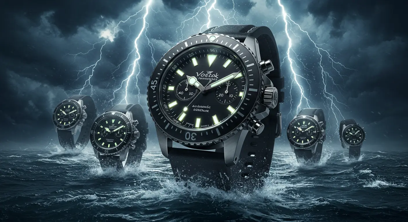 En este momento estás viendo Vostok, el reloj soviético que desafía a la perfección suiza..