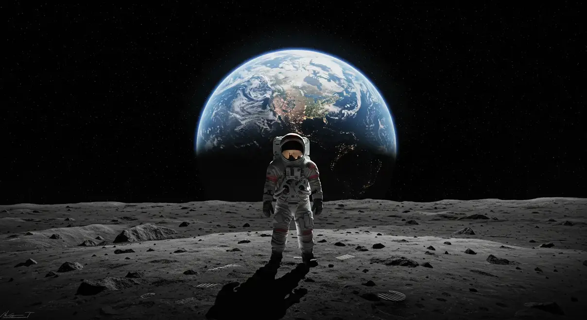 Hamilton y colaboración con la exploración — recreación NASA - Tiempo y Estilo