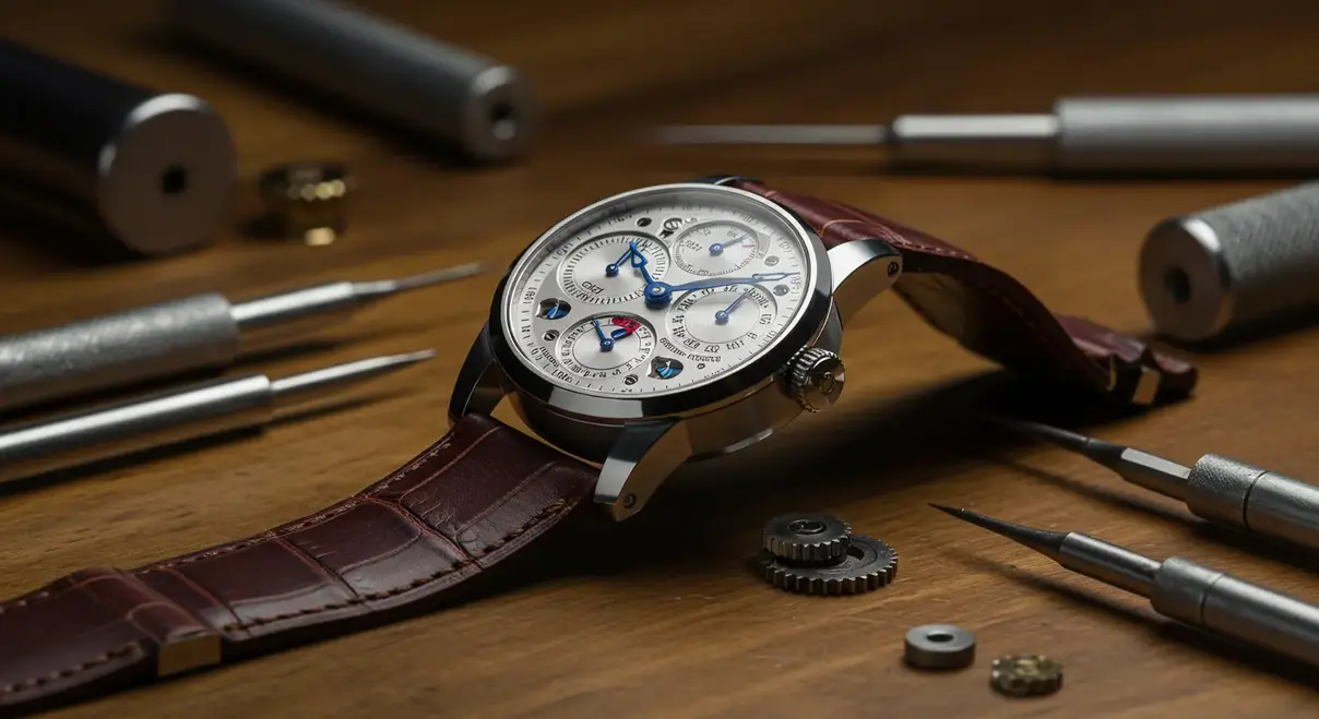 Prototipo de un reloj exclusivo, parte de una colección secreta.