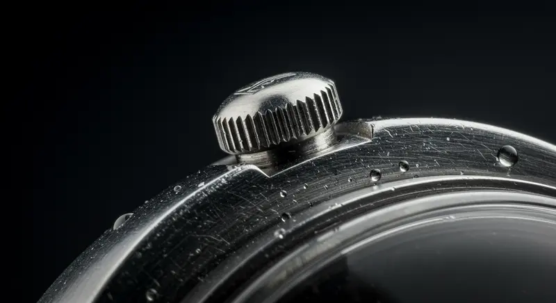 Detalle macro de la corona bailarina del Vostok Amphibia.