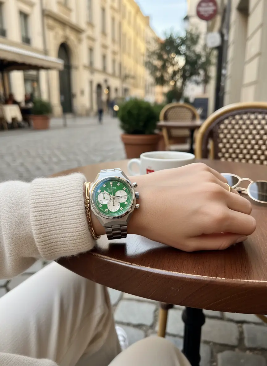 Zenith DEFY Chronograph USM con diseño arquitectónico y colores pop