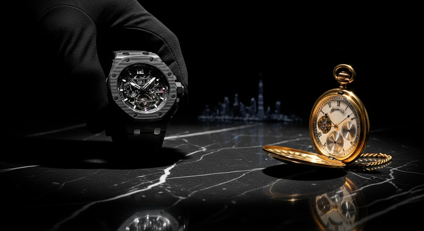 Lee más sobre el artículo EL TIEMPO ROBADO: Archivo Negro de la Alta Relojería y la Divisa Secreta del Crimen Organizado