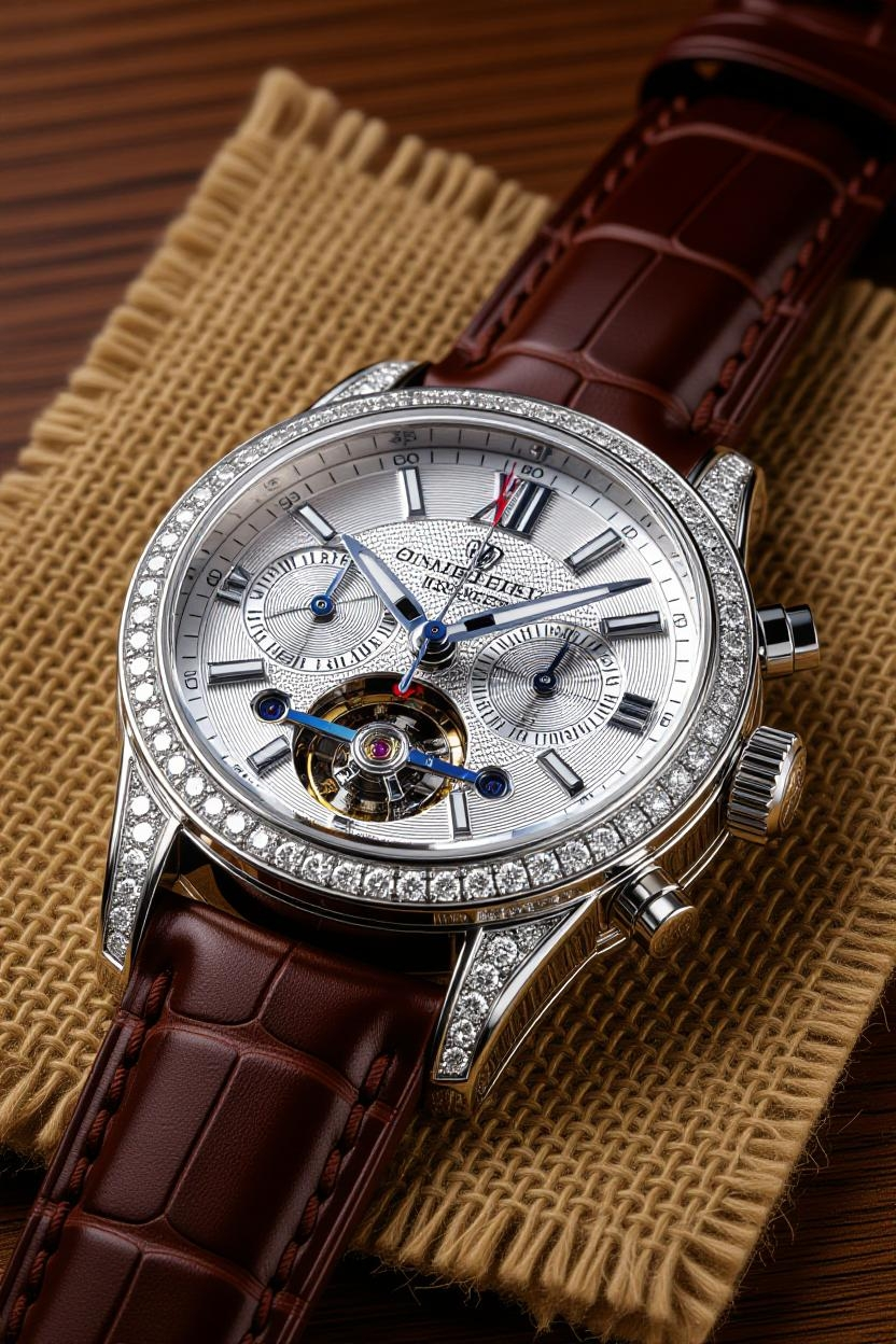 Varios modelos de relojes de lujo populares entre criminales, incluyendo un Rolex Submariner y un Cartier Tank, usados por su discreción y liquidez.