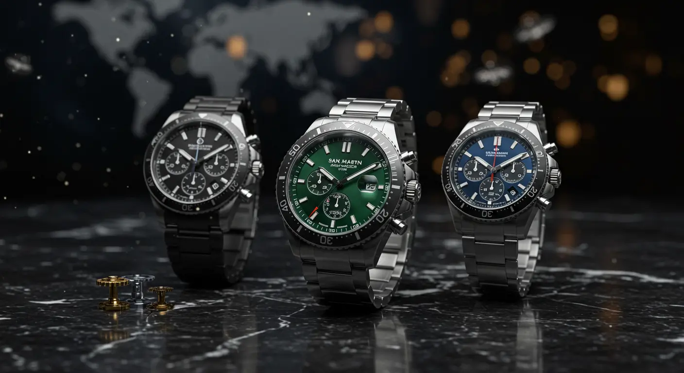 Lee más sobre el artículo 🥇 Los Mejores Relojes San Martin, Pagani Design y Sugess: Guía de Lujo Asequible