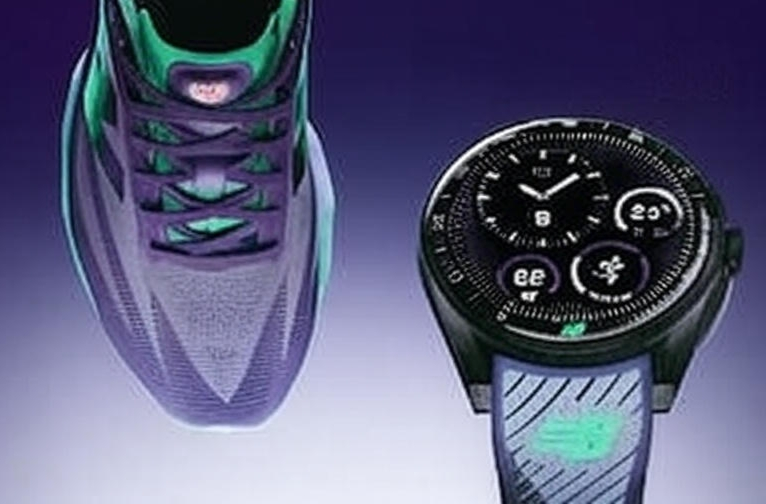 Foto detallada del dial del TAG Heuer Connected Calibre E5 en la muñeca