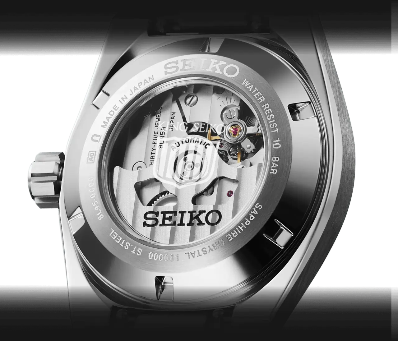 King Seiko VANAC en muñeca de 17cm