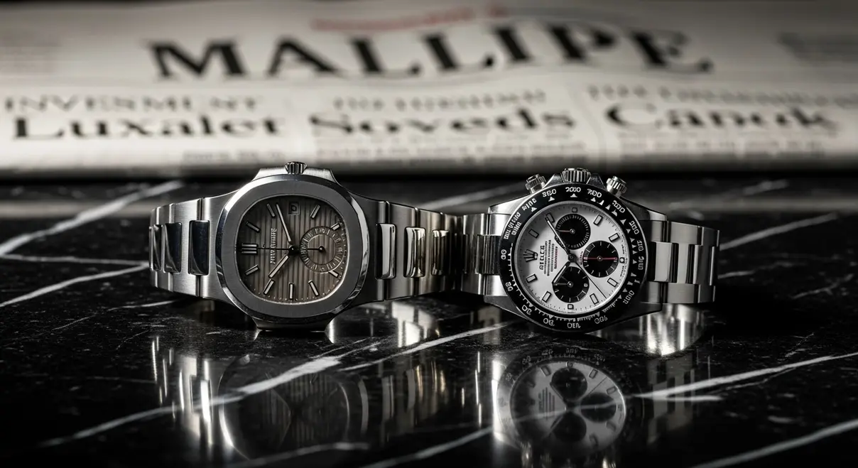 Íconos modernos: Rolex Daytona, Audemars Piguet Royal Oak, Patek Nautilus