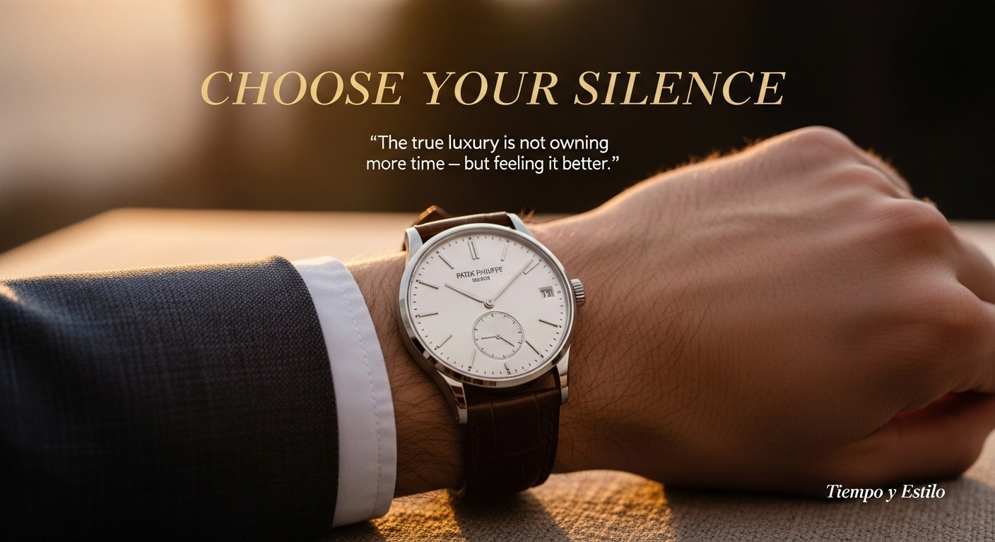 Patek Philippe Calatrava en manifiesto personal de slow horology
