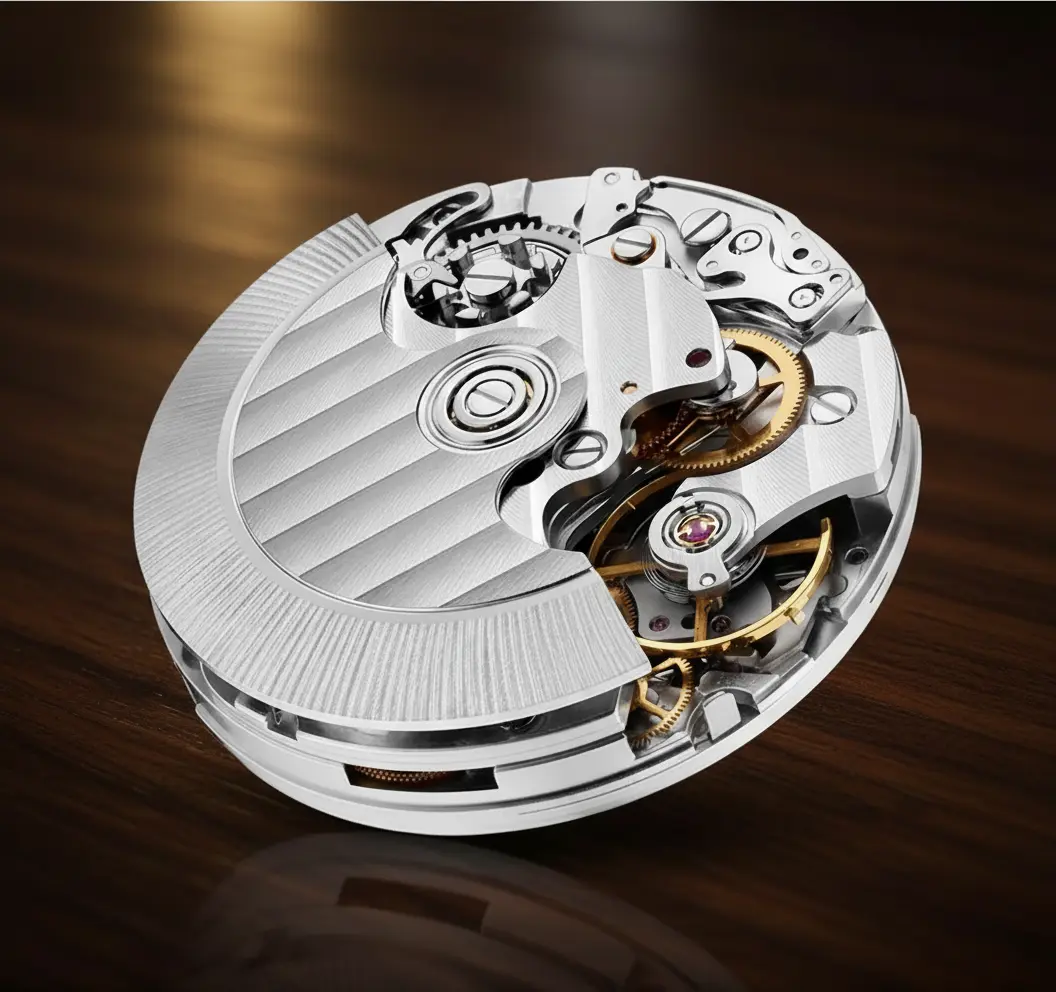 Calibre 3330 del Speedmaster Milano Cortina 2026 – Automático con rueda de pilares