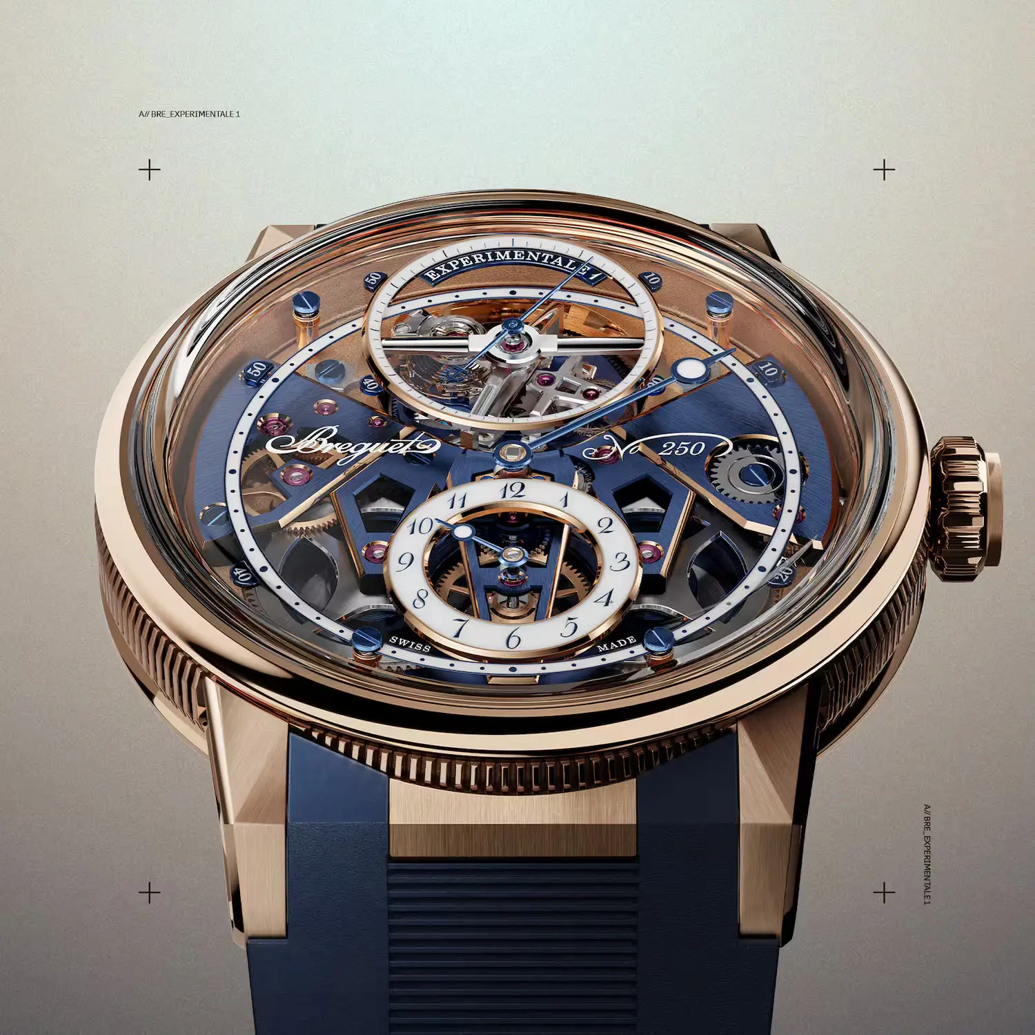Breguet Expérimentale 1 caja de oro 18k y tourbillon