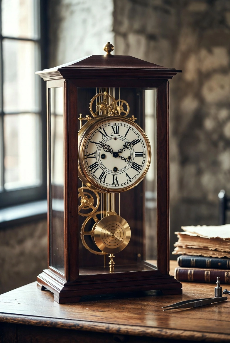 Primer reloj de péndulo de Christiaan Huygens