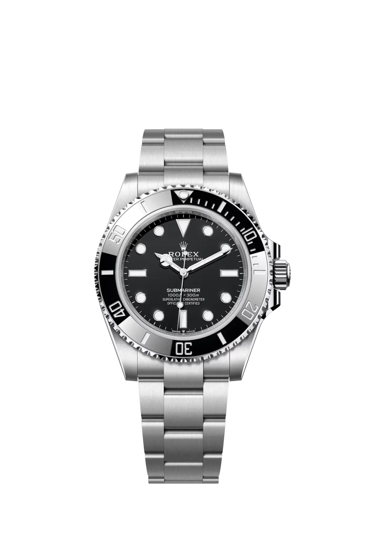 Rolex Submariner Date sumergido en agua, icono del lujo y activo de inversión en 2026