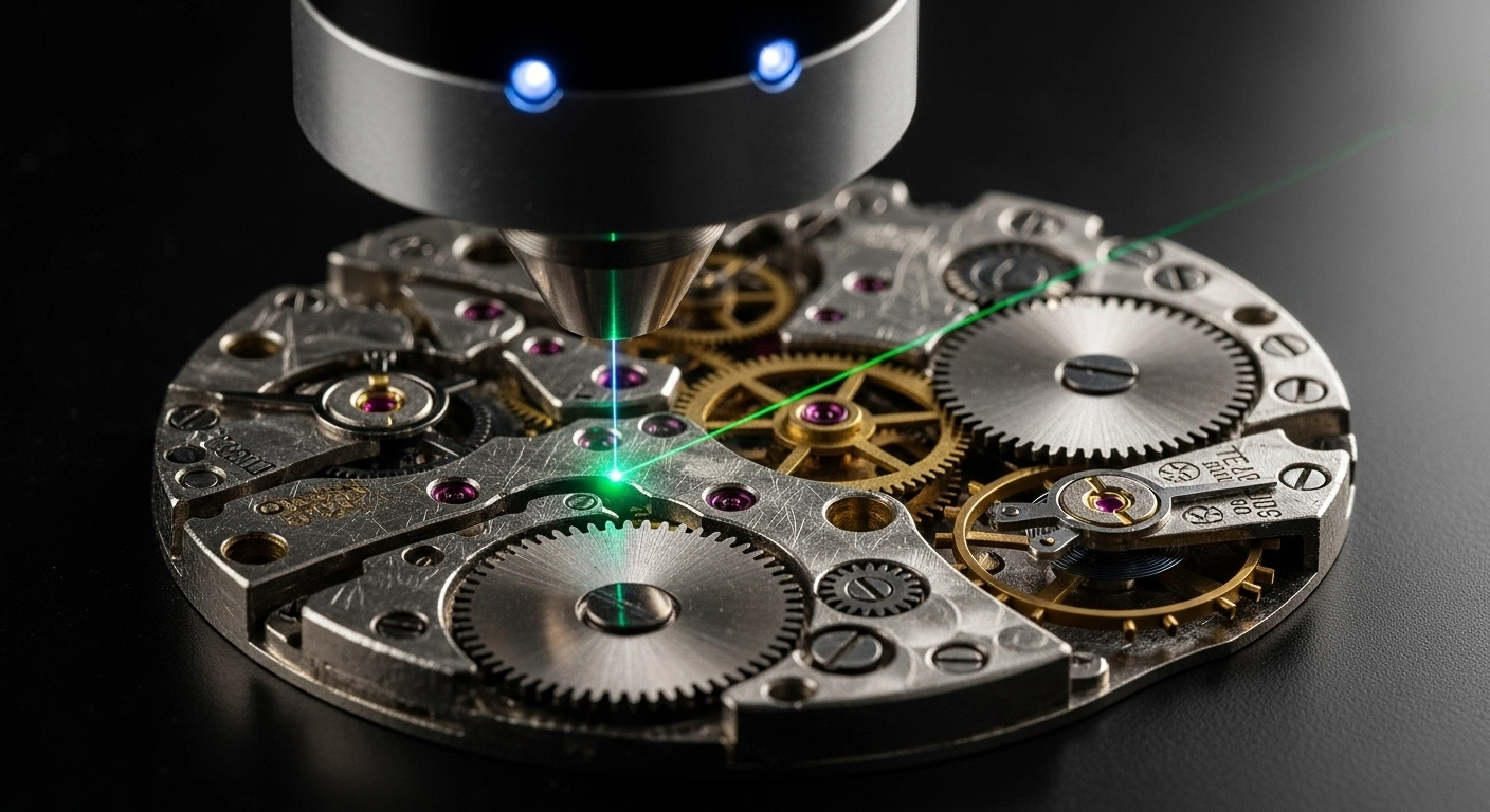 Escaneo 3D de piezas de reloj