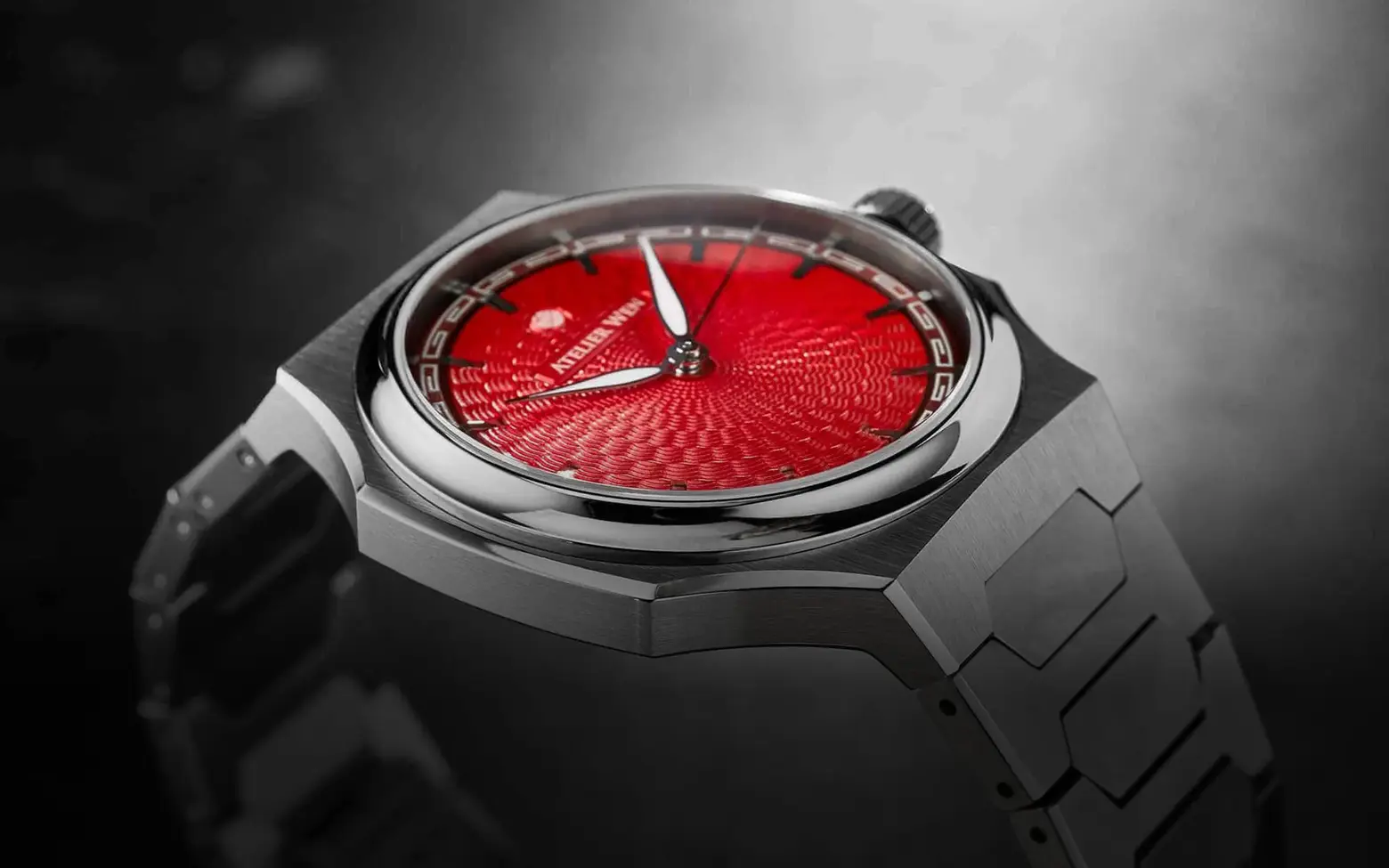 Caja de tantalio Atelier Wen Perception edición especial, material avanzado en alta relojería china 2026 con esfera roja