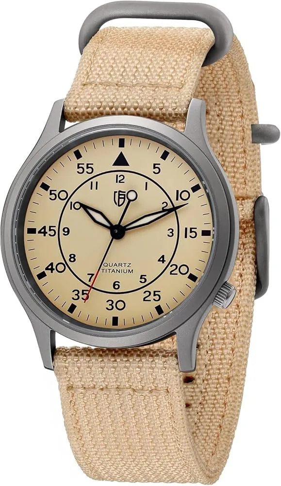 Reloj Berny field titanio con acabado arenado ligero ergonómico materiales avanzados relojes Berny opiniones positivas