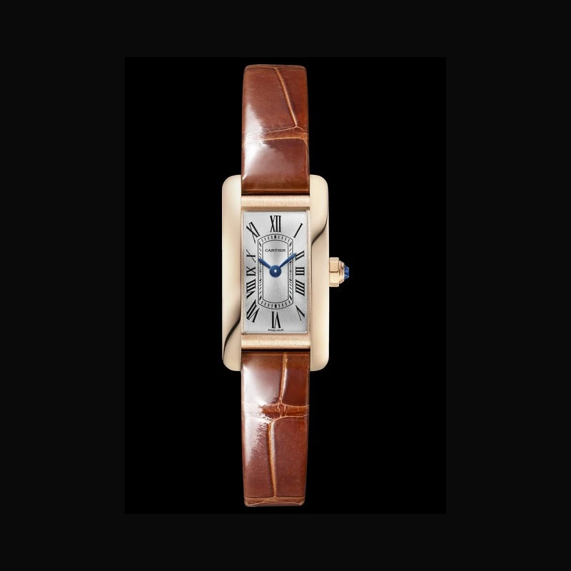 Cartier Tank Américaine Mini relojes mujer 2026 caja rectangular geometría elegancia disciplinada
