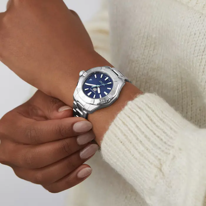 TAG Heuer Aquaracer Professional 200 Solargraph 34mm tecnología solar relojes mujer 2026 sostenibilidad