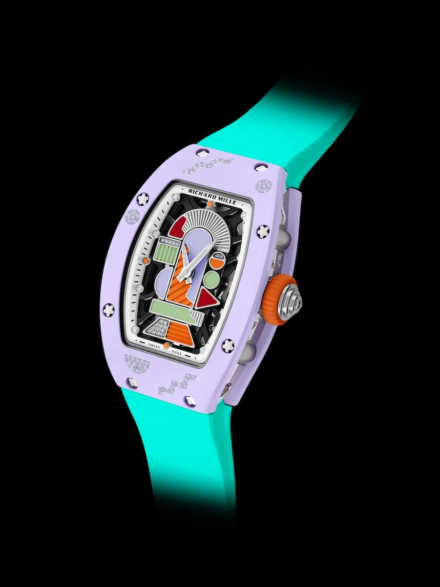 Detalle de la caja en cerámica TZP del RM 07-01 mostrando acabado y color en masa